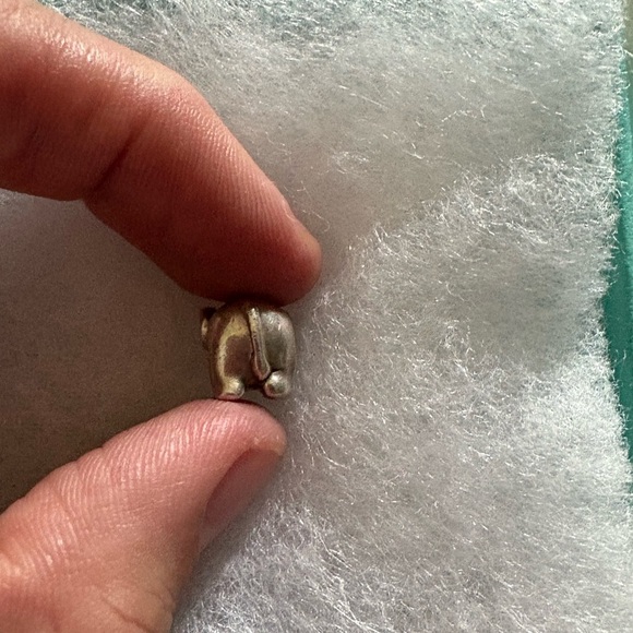 Pandora Silver Elephant Small Pet Charm - Picture 3 of 3